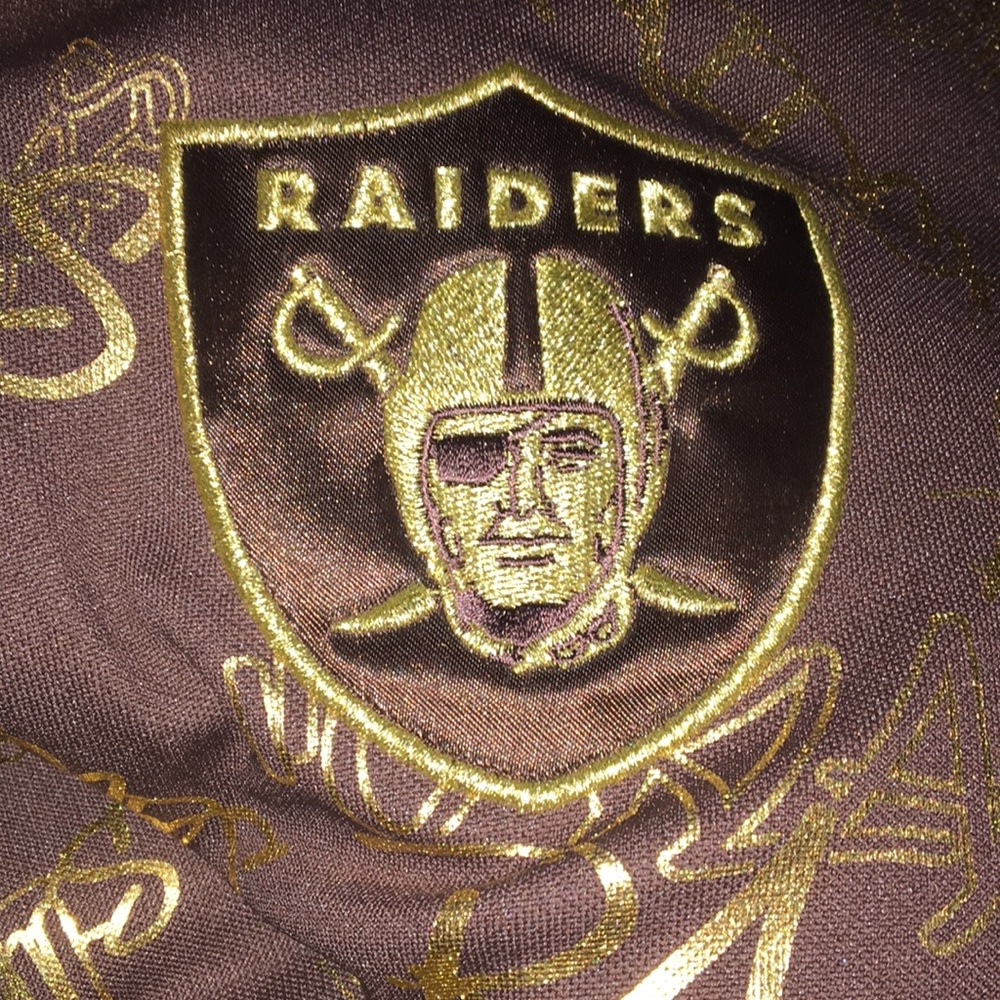 Vintage Oakland Raiders Mens Jacket Size XXL - Picture 5 of 8
